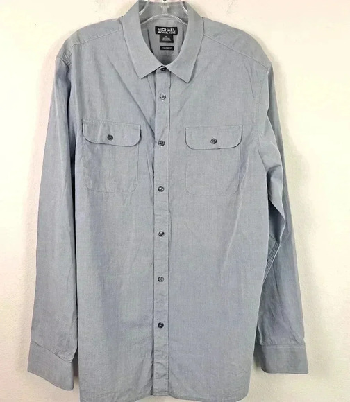 Michael kors Tailored Fit Button down size XL - Picture 1 of 8